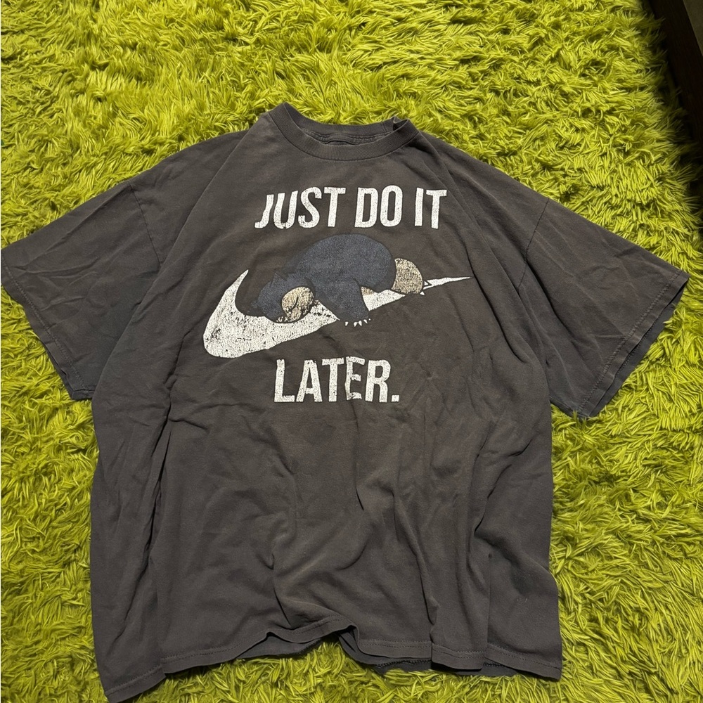 Pokemon Nike Dark Gray Tee with White Print